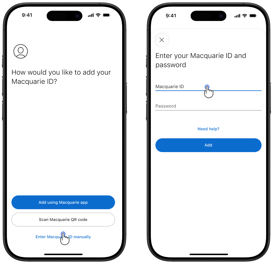 Set up Macquarie Authenticator